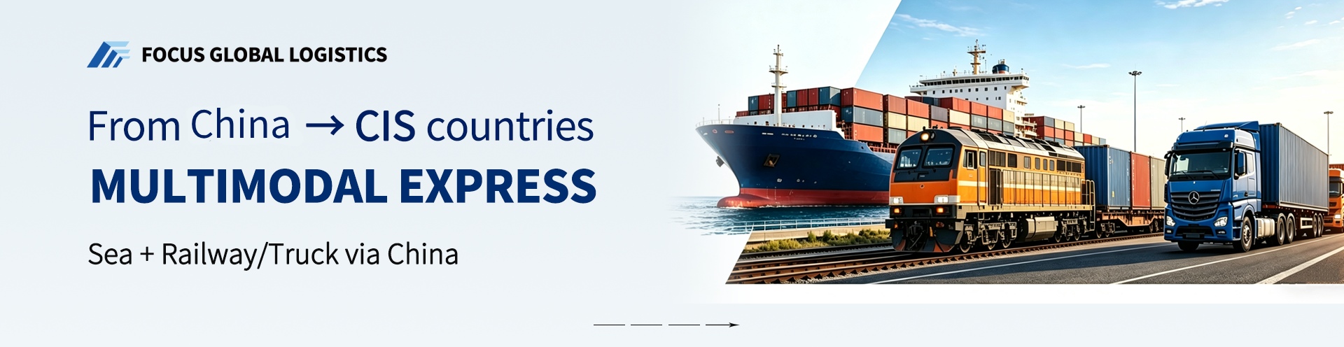 Multi-modal transportation by Focus Global Logistics-banner