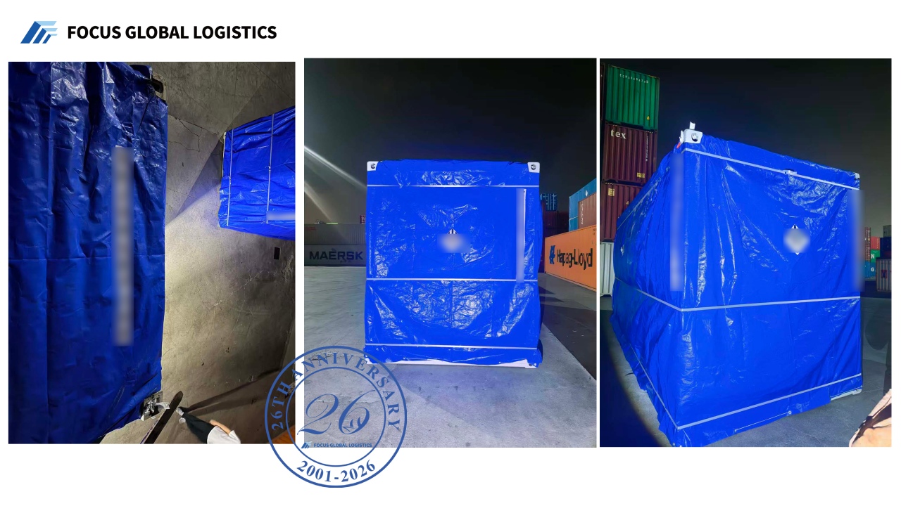 Successful Shipment of Energy Storage Equipment SOC Containers from China to Singapore